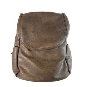 Joy Susan vegan leather backpack Kerri large floral lining